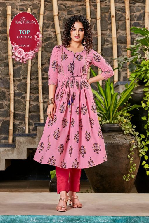 Kasturam Vol 4 by Kajal Style Kurti Wholesale Catalog 7 Pcs 5 510x765 - Kasturam Vol 4 by Kajal Style Kurti Wholesale Catalog 7 Pcs