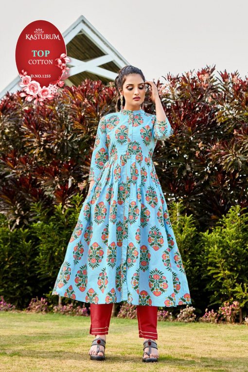 Kasturam Vol 4 by Kajal Style Kurti Wholesale Catalog 7 Pcs 7 510x765 - Kasturam Vol 4 by Kajal Style Kurti Wholesale Catalog 7 Pcs