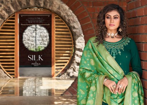 Kessi Silk by Patiala Vol 4 Salwar Suit Wholesale Catalog 8 Pcs 6 510x365 - Kessi Silk by Patiala Vol 4 Salwar Suit Wholesale Catalog 8 Pcs