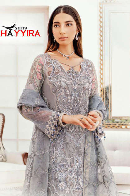 Khayyira Afrozeh Salwar Suit Wholesale Catalog 3 Pcs