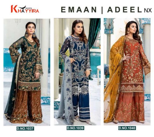 Khayyira Emaan Adeel Nx Salwar Suit Wholesale Catalog 3 Pcs 5 510x453 - Khayyira Emaan Adeel Nx Salwar Suit Wholesale Catalog 3 Pcs