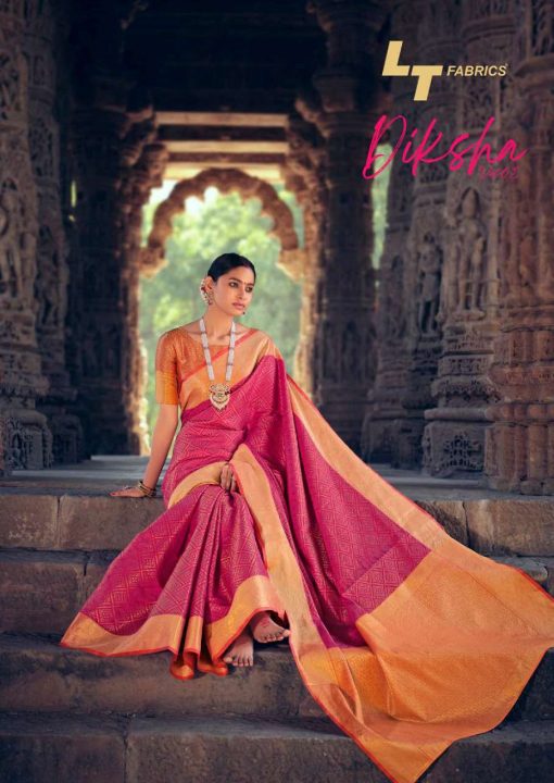 Lt Fabrics Diksha Vol 2 Saree Sari Wholesale Catalog 5 Pcs 1 510x720 - Lt Fabrics Diksha Vol 2 Saree Sari Wholesale Catalog 5 Pcs