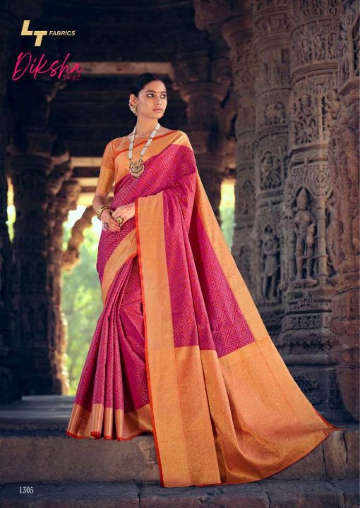 Lt Fabrics Diksha Vol 2 Saree Sari Wholesale Catalog 5 Pcs 10 510x720 - Lt Fabrics Diksha Vol 2 Saree Sari Wholesale Catalog 5 Pcs