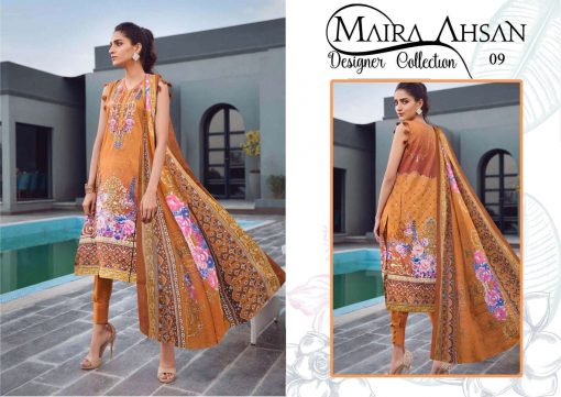 Maira Ahsan Designer Collection Vol 1 Salwar Suit Wholesale Catalog 10 Pcs 11 510x361 - Maira Ahsan Designer Collection Vol 1 Salwar Suit Wholesale Catalog 10 Pcs