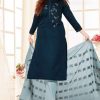 Manya Sunshine Kurti with Dupatta Bottom Wholesale Catalog 6 Pcs