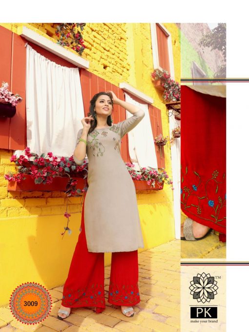 Pk Plazo City Vol 3 Kurti with Palazzo Wholesale Catalog 12 Pcs 11 510x680 - Pk Plazo City Vol 3 Kurti with Palazzo Wholesale Catalog 12 Pcs