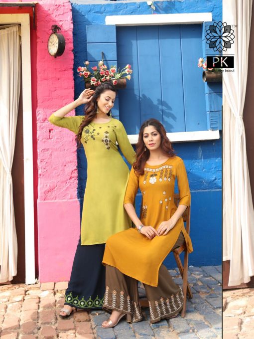 Pk Plazo City Vol 3 Kurti with Palazzo Wholesale Catalog 12 Pcs 15 510x680 - Pk Plazo City Vol 3 Kurti with Palazzo Wholesale Catalog 12 Pcs