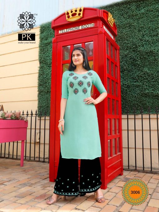 Pk Plazo City Vol 3 Kurti with Palazzo Wholesale Catalog 12 Pcs 6 510x680 - Pk Plazo City Vol 3 Kurti with Palazzo Wholesale Catalog 12 Pcs