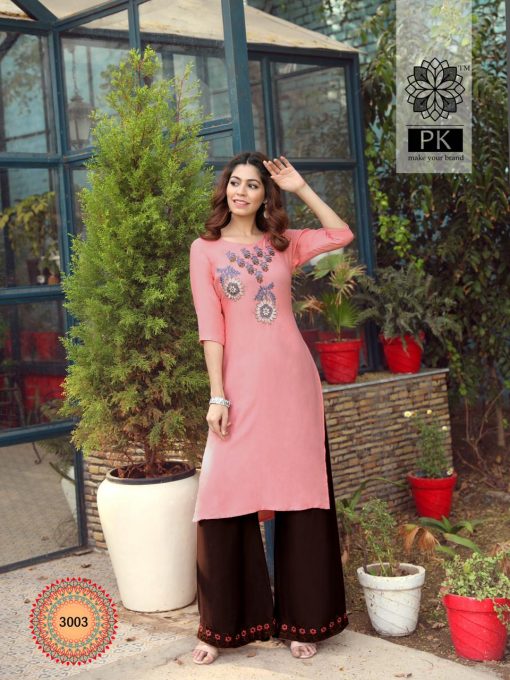 Pk Plazo City Vol 3 Kurti with Palazzo Wholesale Catalog 12 Pcs 9 510x680 - Pk Plazo City Vol 3 Kurti with Palazzo Wholesale Catalog 12 Pcs