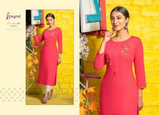 Psyna Poshak Vol 10 Kurti Wholesale Catalog 10 Pcs 12 510x369 - Psyna Poshak Vol 10 Kurti Wholesale Catalog 10 Pcs