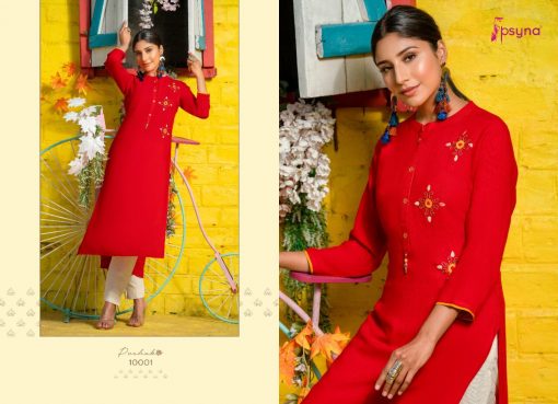 Psyna Poshak Vol 10 Kurti Wholesale Catalog 10 Pcs 2 510x369 - Psyna Poshak Vol 10 Kurti Wholesale Catalog 10 Pcs