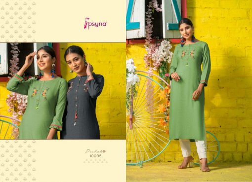 Psyna Poshak Vol 10 Kurti Wholesale Catalog 10 Pcs 6 510x369 - Psyna Poshak Vol 10 Kurti Wholesale Catalog 10 Pcs