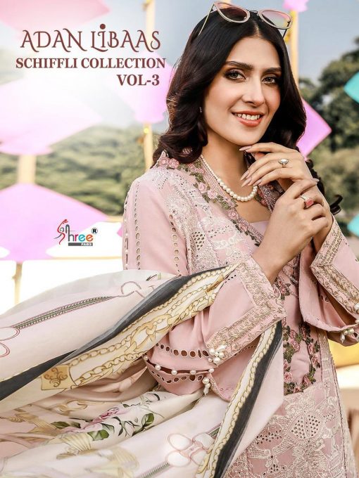 Shree Fabs Adan Libaas Schiffli Collection Vol 3 Salwar Suit Wholesale Catalog 6 Pcs 3 510x680 - Shree Fabs Adan Libaas Schiffli Collection Vol 3 Salwar Suit Wholesale Catalog 6 Pcs