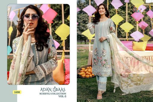 Shree Fabs Adan Libaas Schiffli Collection Vol 3 Salwar Suit Wholesale Catalog 6 Pcs 4 510x340 - Shree Fabs Adan Libaas Schiffli Collection Vol 3 Salwar Suit Wholesale Catalog 6 Pcs