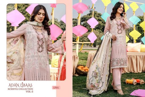 Shree Fabs Adan Libaas Schiffli Collection Vol 3 Salwar Suit Wholesale Catalog 6 Pcs 5 510x340 - Shree Fabs Adan Libaas Schiffli Collection Vol 3 Salwar Suit Wholesale Catalog 6 Pcs