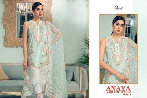 Shree Fabs Anaya Lawn Collection Vol 3 Salwar Suit Wholesale Catalog 4 Pcs 3 510x340 - Shree Fabs Anaya Lawn Collection Vol 3 Salwar Suit Wholesale Catalog 4 Pcs