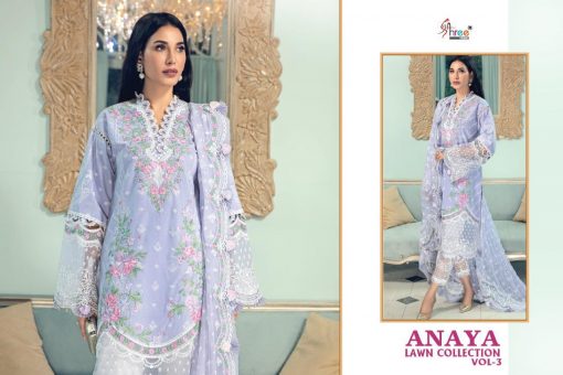 Shree Fabs Anaya Lawn Collection Vol 3 Salwar Suit Wholesale Catalog 4 Pcs 5 510x340 - Shree Fabs Anaya Lawn Collection Vol 3 Salwar Suit Wholesale Catalog 4 Pcs