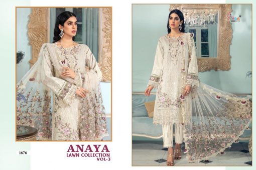 Shree Fabs Anaya Lawn Collection Vol 3 Salwar Suit Wholesale Catalog 4 Pcs 8 510x340 - Shree Fabs Anaya Lawn Collection Vol 3 Salwar Suit Wholesale Catalog 4 Pcs