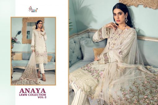 Shree Fabs Anaya Lawn Collection Vol 3 Salwar Suit Wholesale Catalog 4 Pcs 9 510x340 - Shree Fabs Anaya Lawn Collection Vol 3 Salwar Suit Wholesale Catalog 4 Pcs