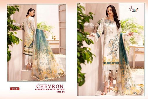 Shree Fabs Chevron Luxury Lawn Collection Vol 1 Salwar Suit Wholesale Catalog 7 Pcs 3 510x342 - Shree Fabs Chevron Luxury Lawn Collection Vol 1 Salwar Suit Wholesale Catalog 7 Pcs