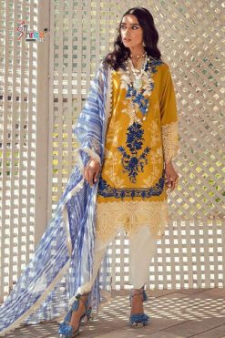 Shree Fabs Sana Safinaz Premium Lawn Collection Vol 4 Salwar Suit Wholesale Catalog 8 Pcs