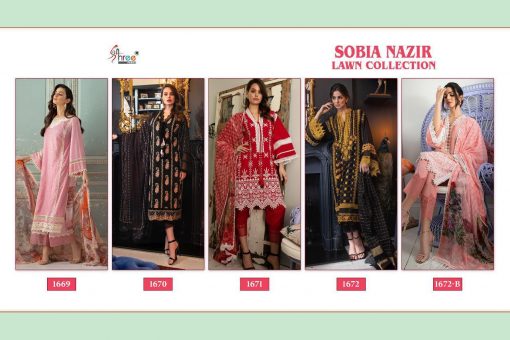 Shree Fabs Sobia Nazir Lawn Collection Salwar Suit Wholesale Catalog 5 Pcs 10 510x340 - Shree Fabs Sobia Nazir Lawn Collection Salwar Suit Wholesale Catalog 5 Pcs