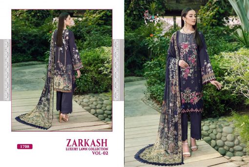 Shree Fabs Zarkash Luxury Lawn Collection Vol 2 Salwar Suit Wholesale Catalog 7 Pcs 14 510x342 - Shree Fabs Zarkash Luxury Lawn Collection Vol 2 Salwar Suit Wholesale Catalog 7 Pcs