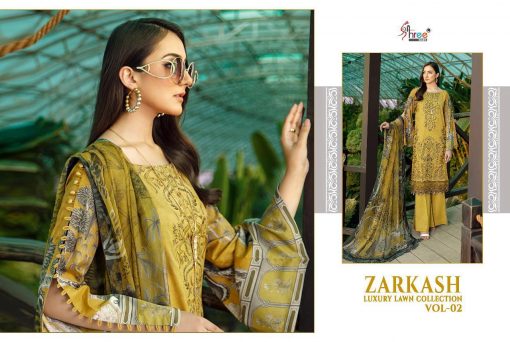 Shree Fabs Zarkash Luxury Lawn Collection Vol 2 Salwar Suit Wholesale Catalog 7 Pcs 3 510x342 - Shree Fabs Zarkash Luxury Lawn Collection Vol 2 Salwar Suit Wholesale Catalog 7 Pcs