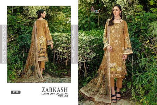 Shree Fabs Zarkash Luxury Lawn Collection Vol 2 Salwar Suit Wholesale Catalog 7 Pcs 9 510x342 - Shree Fabs Zarkash Luxury Lawn Collection Vol 2 Salwar Suit Wholesale Catalog 7 Pcs