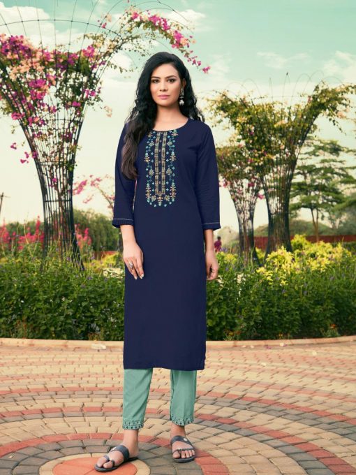 Vitara Rivanta Kurti with Pant Wholesale Catalog 4 Pcs 4 510x680 - Vitara Rivanta Kurti with Pant Wholesale Catalog 4 Pcs