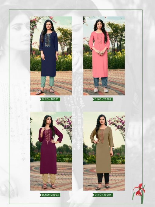 Vitara Rivanta Kurti with Pant Wholesale Catalog 4 Pcs 9 510x680 - Vitara Rivanta Kurti with Pant Wholesale Catalog 4 Pcs