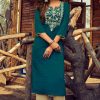 Vitara Rose Marrei Kurti with Pant Wholesale Catalog 6 Pcs 100x100 - Blue Hills Sun Shine Nx Kurti Wholesale Catalog 6 Pcs