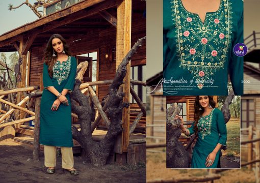 Vitara Rose Marrei Kurti with Pant Wholesale Catalog 6 Pcs 3 510x360 - Vitara Rose Marrei Kurti with Pant Wholesale Catalog 6 Pcs