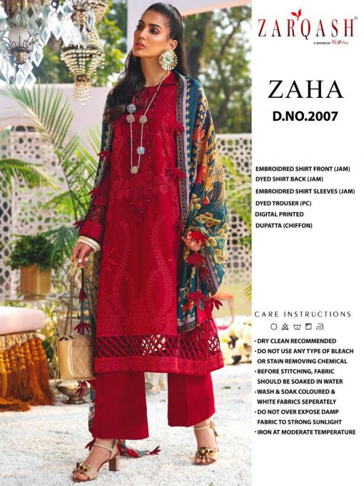 Zarqash Zaha by Khayyira Salwar Suit Wholesale Catalog 4 Pcs 4 510x680 - Zarqash Zaha by Khayyira Salwar Suit Wholesale Catalog 4 Pcs