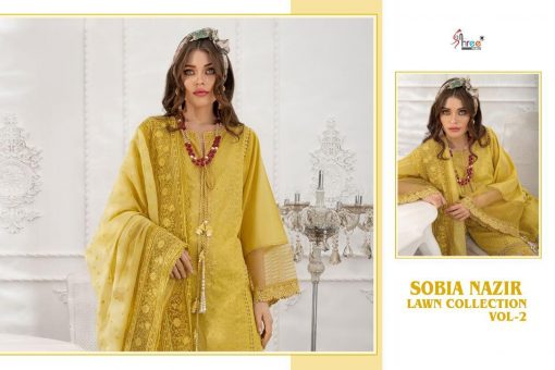 Shree Fabs Sobia Nazir Lawn Collection Vol 2 Salwar Suit Wholesale Catalog 6 Pcs 10 510x340 - Shree Fabs Sobia Nazir Lawn Collection Vol 2 Salwar Suit Wholesale Catalog 6 Pcs