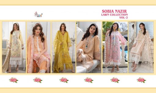 Shree Fabs Sobia Nazir Lawn Collection Vol 2 Salwar Suit Wholesale Catalog 6 Pcs 14 510x306 - Shree Fabs Sobia Nazir Lawn Collection Vol 2 Salwar Suit Wholesale Catalog 6 Pcs