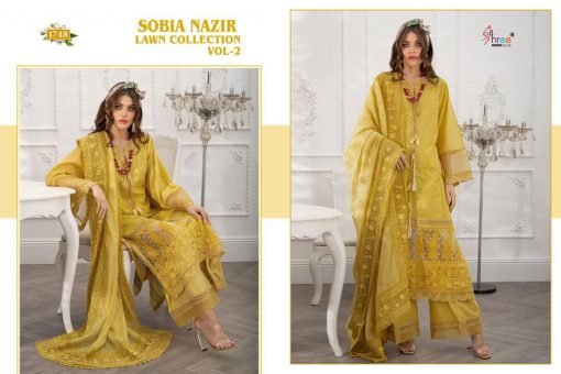 Shree Fabs Sobia Nazir Lawn Collection Vol 2 Salwar Suit Wholesale Catalog 6 Pcs 8 510x340 - Shree Fabs Sobia Nazir Lawn Collection Vol 2 Salwar Suit Wholesale Catalog 6 Pcs