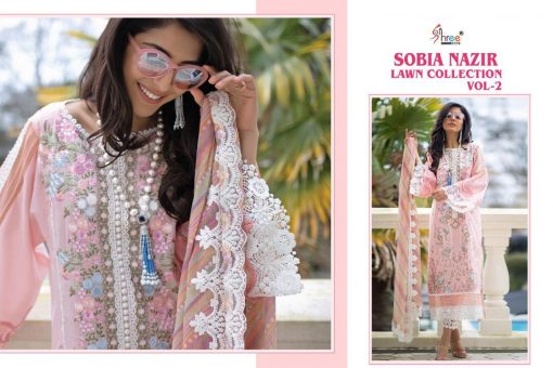 Shree Fabs Sobia Nazir Lawn Collection Vol 2 Salwar Suit Wholesale Catalog 6 Pcs 9 510x340 - Shree Fabs Sobia Nazir Lawn Collection Vol 2 Salwar Suit Wholesale Catalog 6 Pcs