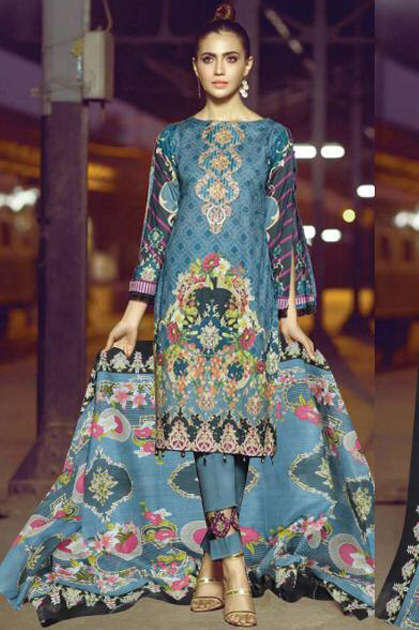 Alizeh Lawn Collection Salwar Suit Wholesale Catalog 10 Pcs
