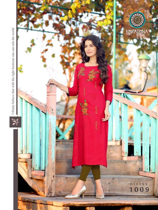 Aradhna Divine Vol 1 Kurti Wholesale Catalog 12 Pcs 14 510x680 - Aradhna Divine Vol 1 Kurti Wholesale Catalog 12 Pcs