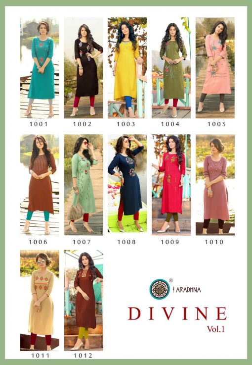 Aradhna Divine Vol 1 Kurti Wholesale Catalog 12 Pcs 16 510x737 - Aradhna Divine Vol 1 Kurti Wholesale Catalog 12 Pcs