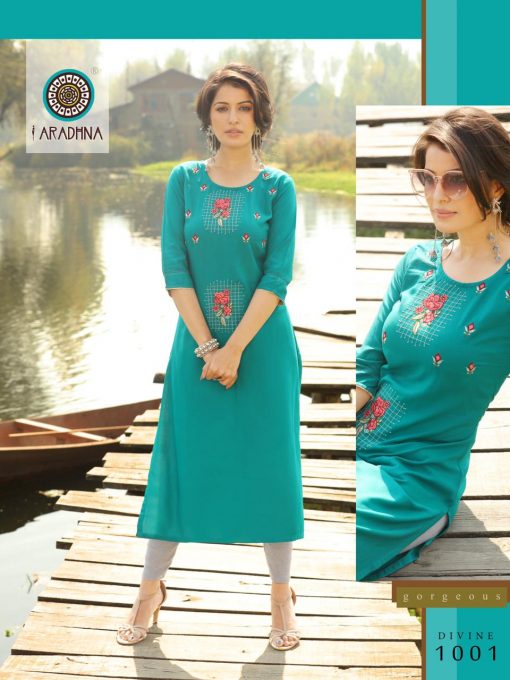 Aradhna Divine Vol 1 Kurti Wholesale Catalog 12 Pcs 5 510x680 - Aradhna Divine Vol 1 Kurti Wholesale Catalog 12 Pcs