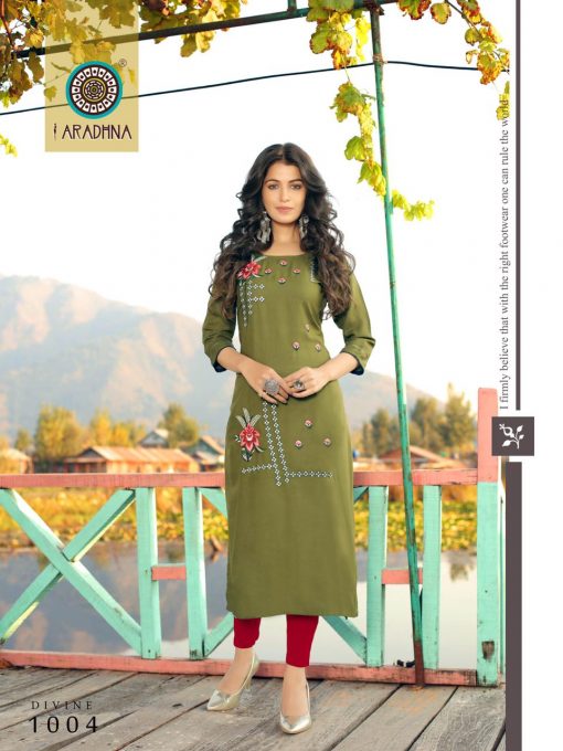 Aradhna Divine Vol 1 Kurti Wholesale Catalog 12 Pcs 6 510x680 - Aradhna Divine Vol 1 Kurti Wholesale Catalog 12 Pcs