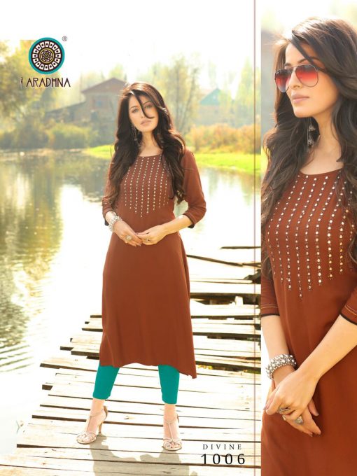 Aradhna Divine Vol 1 Kurti Wholesale Catalog 12 Pcs 8 510x680 - Aradhna Divine Vol 1 Kurti Wholesale Catalog 12 Pcs