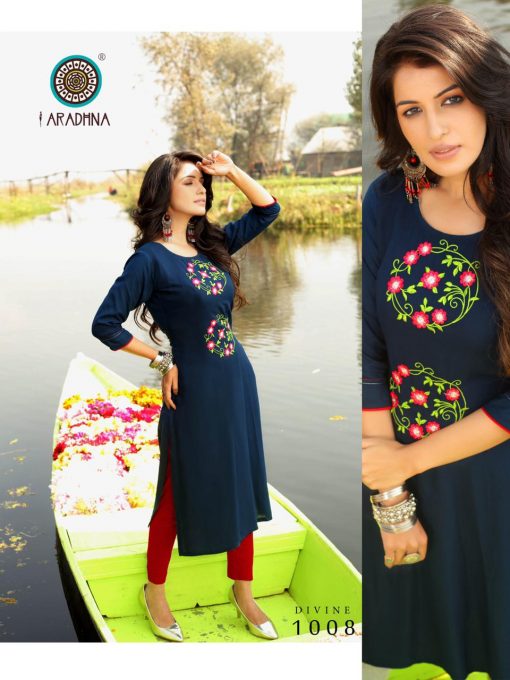 Aradhna Divine Vol 1 Kurti Wholesale Catalog 12 Pcs 9 510x680 - Aradhna Divine Vol 1 Kurti Wholesale Catalog 12 Pcs