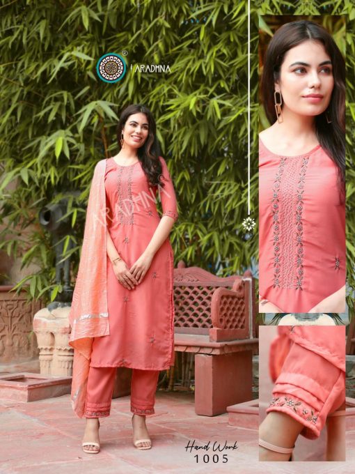 Aradhna Hand Work Vol 1 Kurti with Dupatta Bottom Wholesale Catalog 6 Pcs 10 1 510x680 - Aradhna Hand Work Vol 1 Kurti with Dupatta Bottom Wholesale Catalog 6 Pcs