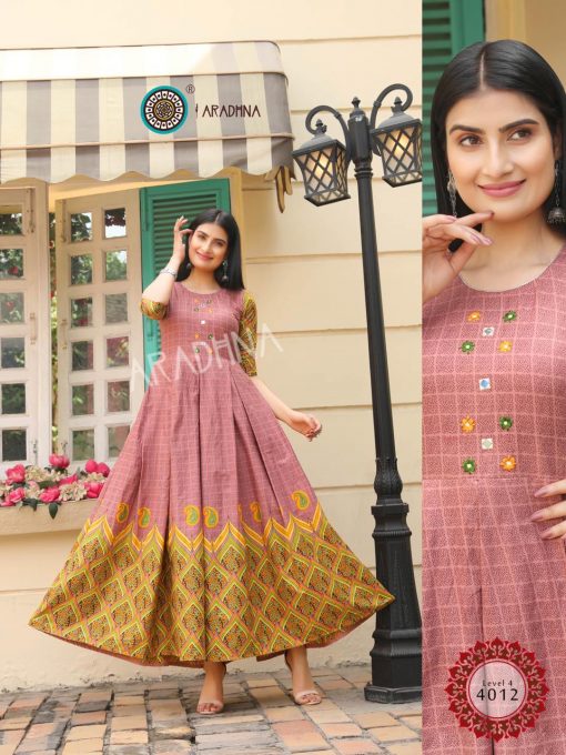 Aradhna Level Vol 4 Kurti Wholesale Catalog 12 Pcs 13 510x680 - Aradhna Level Vol 4 Kurti Wholesale Catalog 12 Pcs