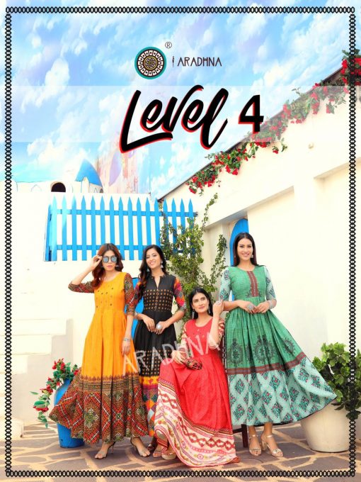 Aradhna Level Vol 4 Kurti Wholesale Catalog 12 Pcs 3 510x680 - Aradhna Level Vol 4 Kurti Wholesale Catalog 12 Pcs