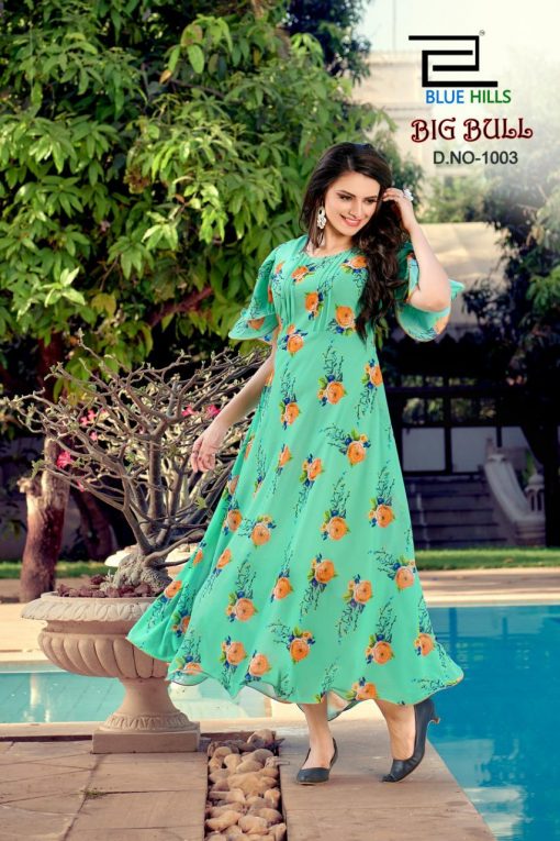 Blue Hills Big Bull Kurti Wholesale Catalog 8 Pcs 5 510x765 - Blue Hills Big Bull Kurti Wholesale Catalog 8 Pcs