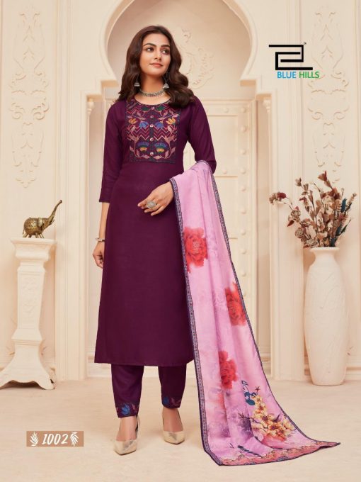 Blue Hills Dupatta Queen Vol 1 Kurti with Dupatta Bottom Wholesale Catalog 8 Pcs 11 510x680 - Blue Hills Dupatta Queen Vol 1 Kurti with Dupatta Bottom Wholesale Catalog 8 Pcs